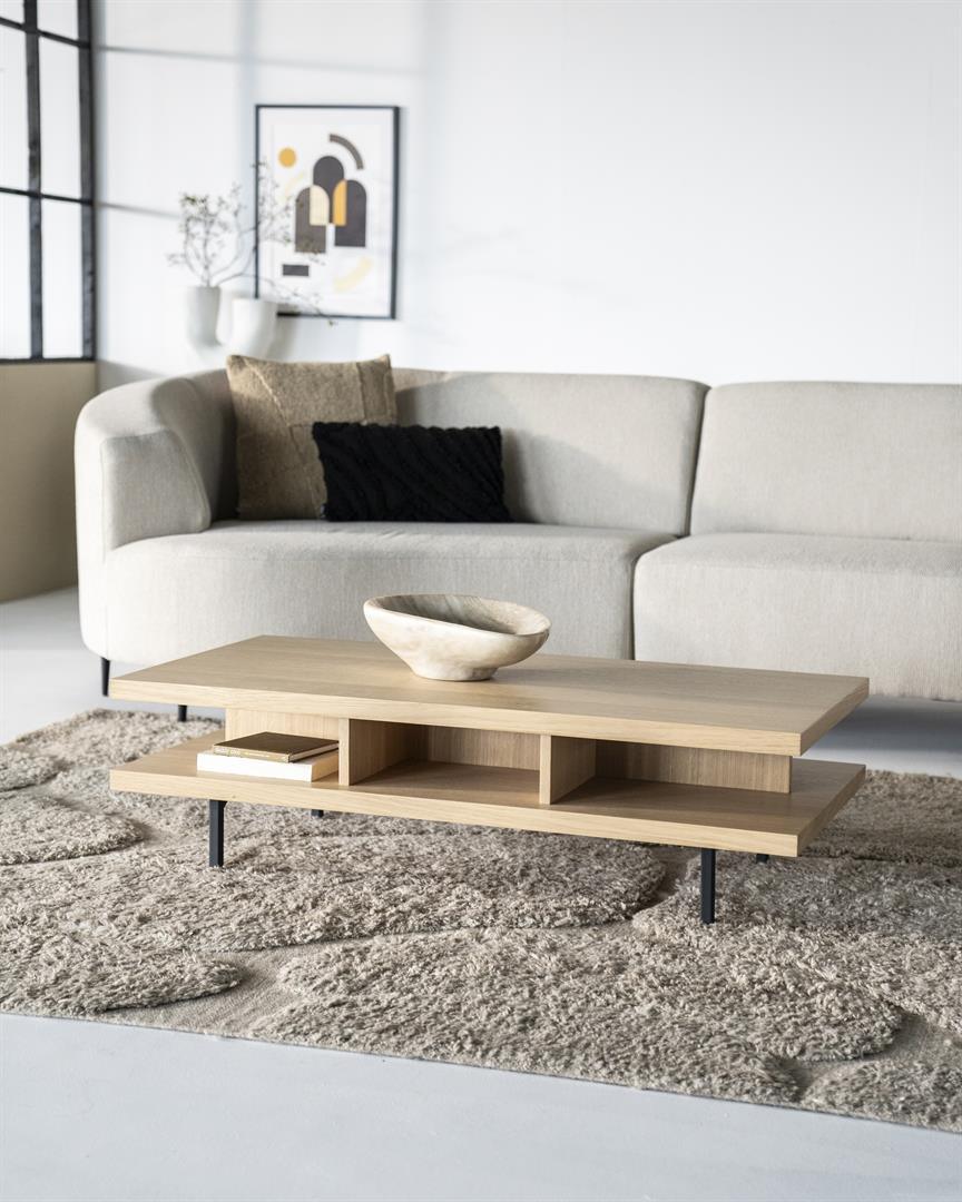 Thomas Oak Wood Coffee Table - WOO .Design