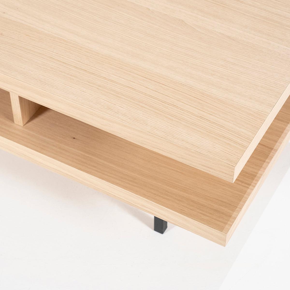 Thomas Oak Wood Coffee Table - WOO .Design