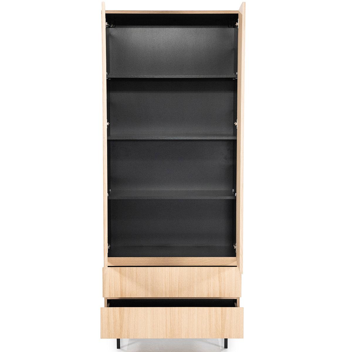 Thomas Oak Wood High Cabinet - WOO .Design