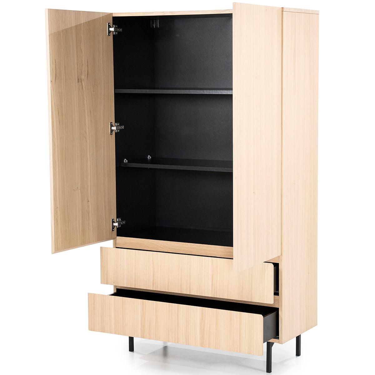 Thomas Oak Wood Low Cabinet - WOO .Design