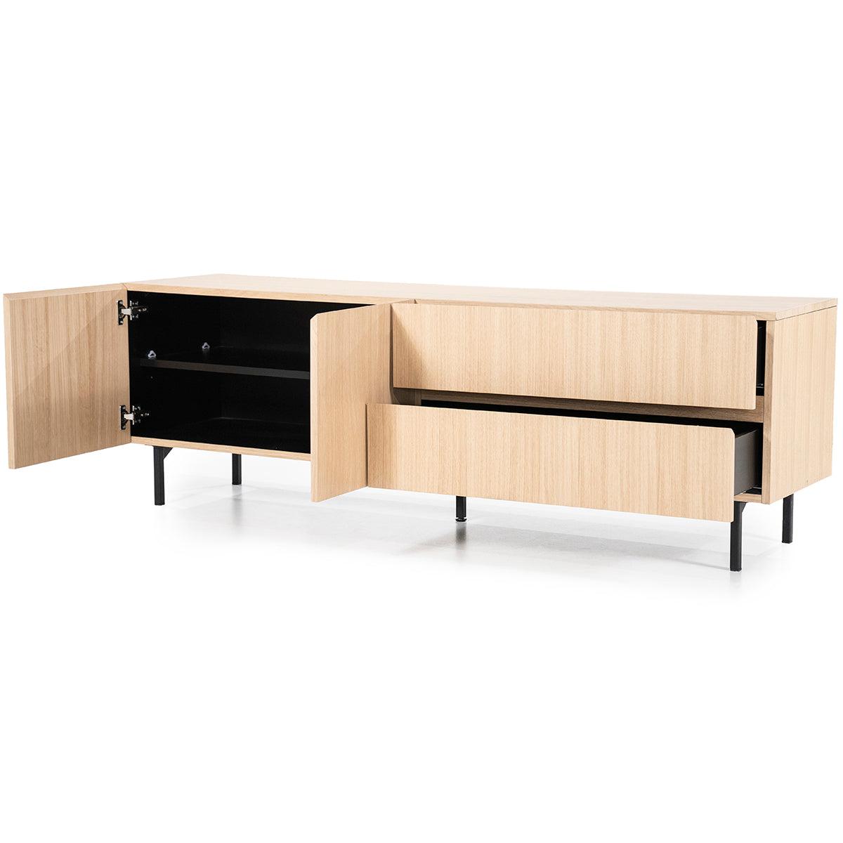 Thomas Oak Wood TV Cabinet - WOO .Design