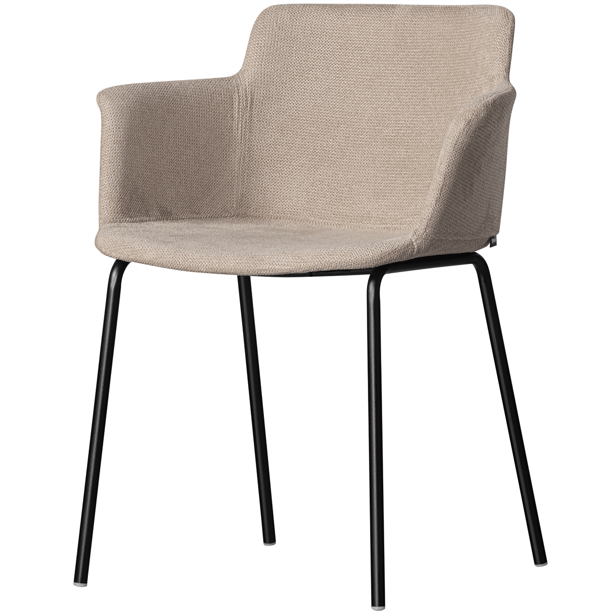 Tieme Sand Dining Chair with Armrest (2/Set) - WOO .Design