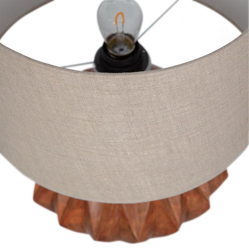 Torin Carvet Natural Table Lamp - WOO .Design