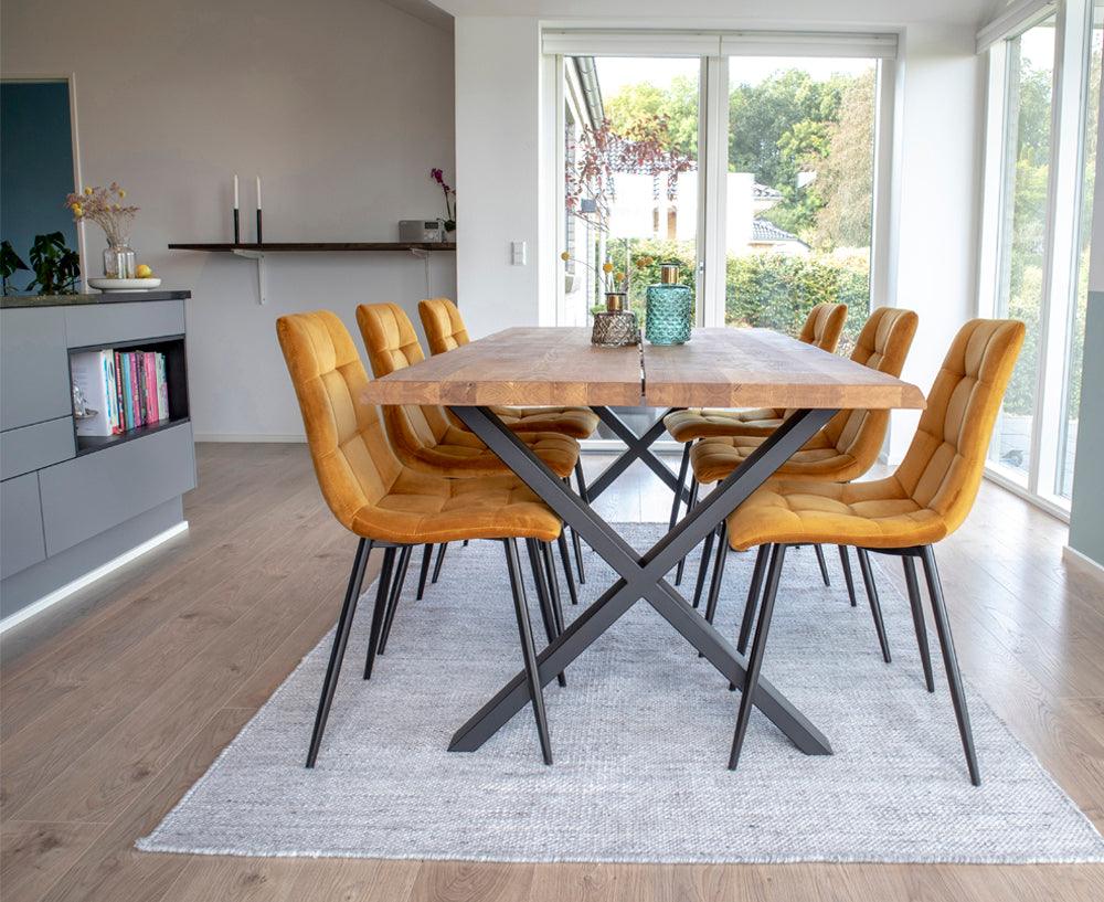 Toulon Oiled Oak Dining Table - WOO .Design