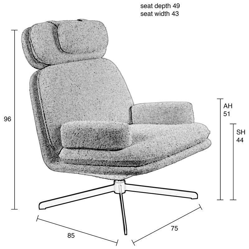 Tyler Loung Chair - WOO .Design