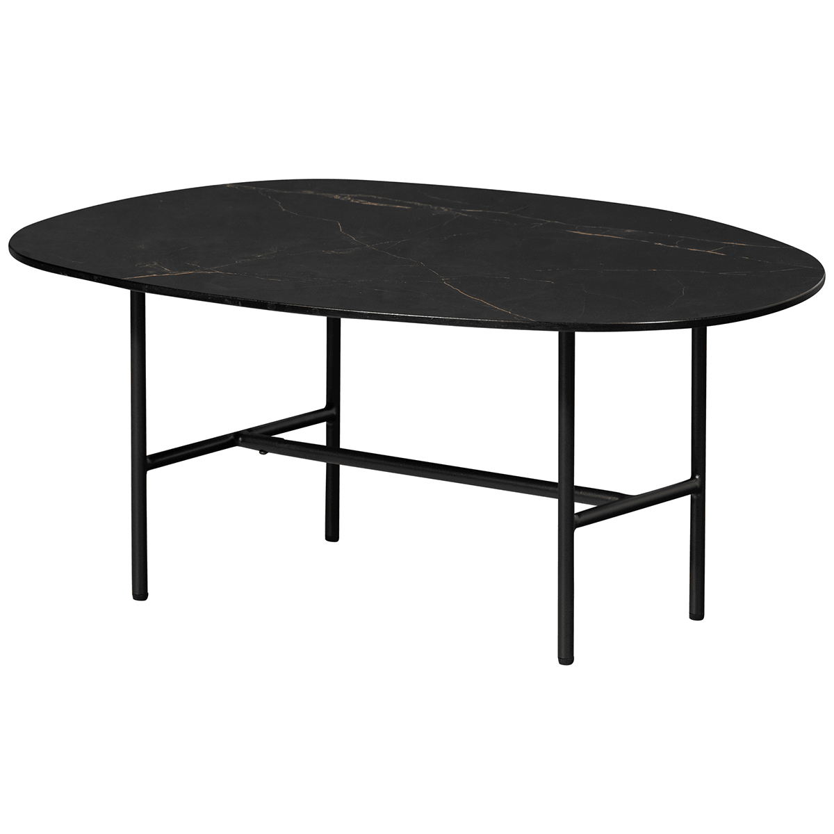 Vajen Black Marble Look Coffee Table - WOO .Design