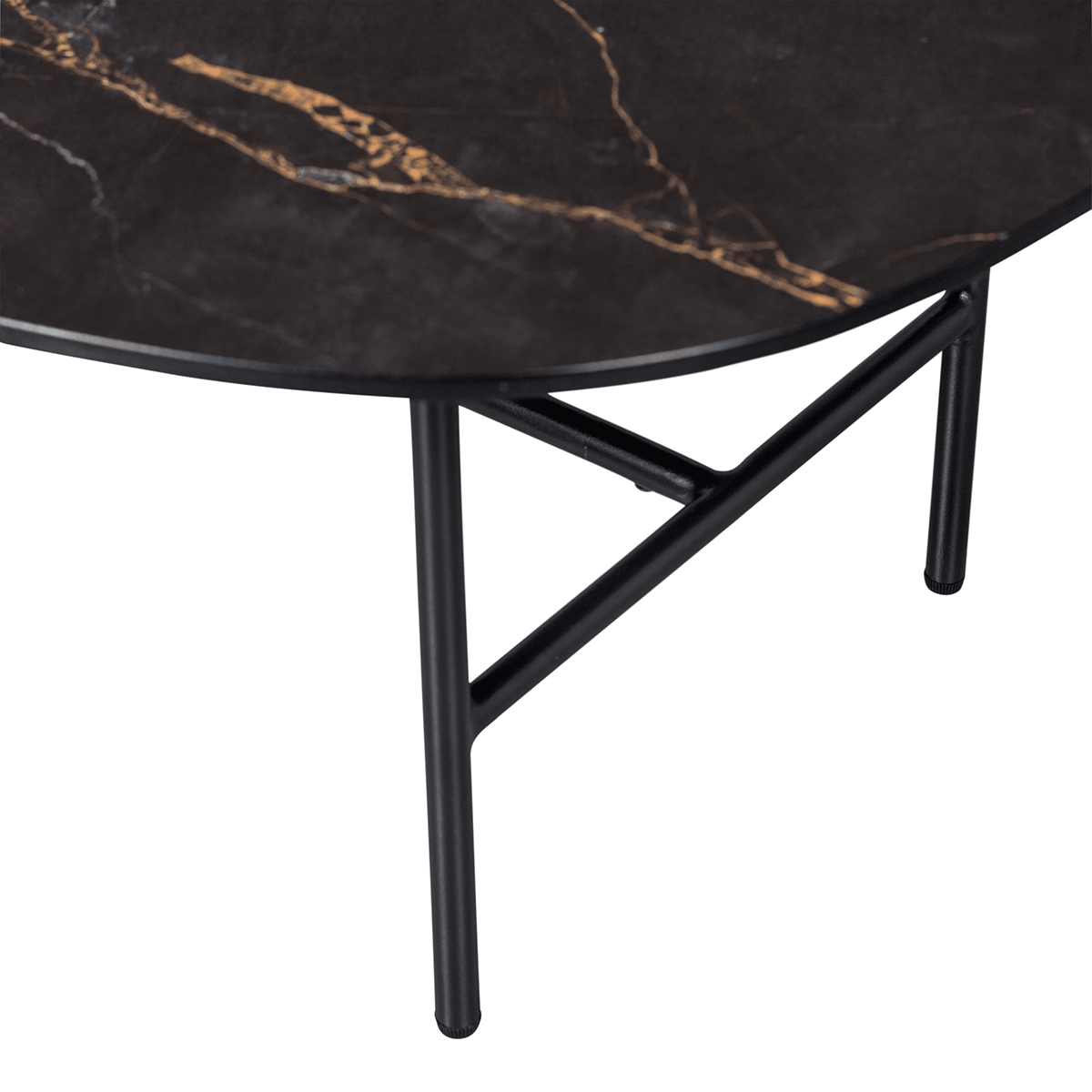 Vajen Black Marble Look Coffee Table - WOO .Design