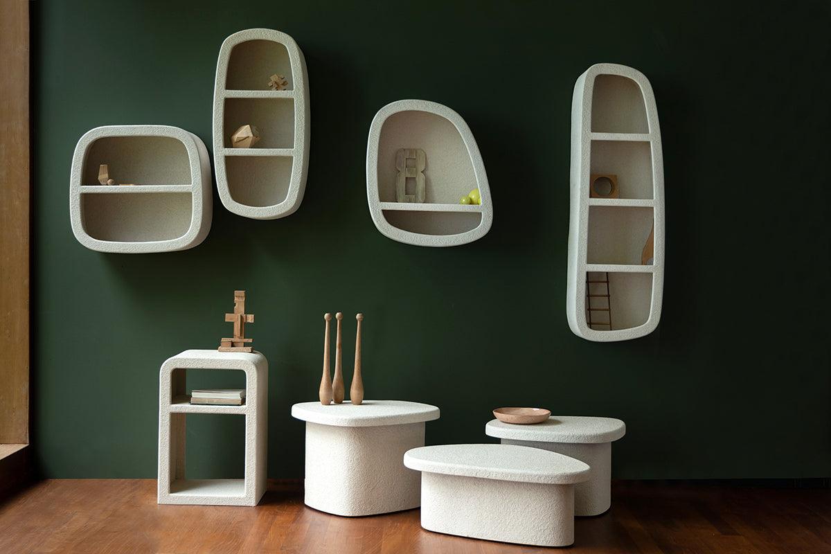 Veda Beige Wall Cabinet - WOO .Design