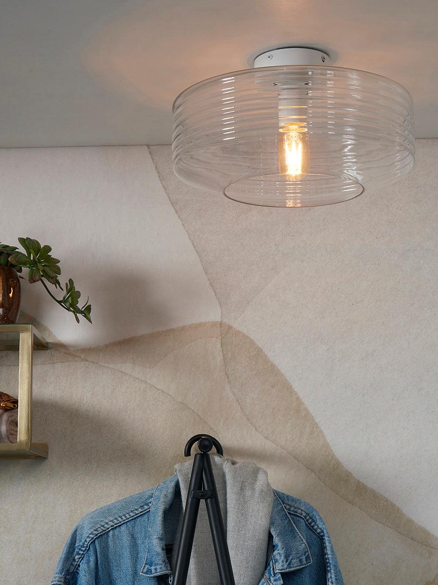 Verona Glass Ceiling Lamp - WOO .Design