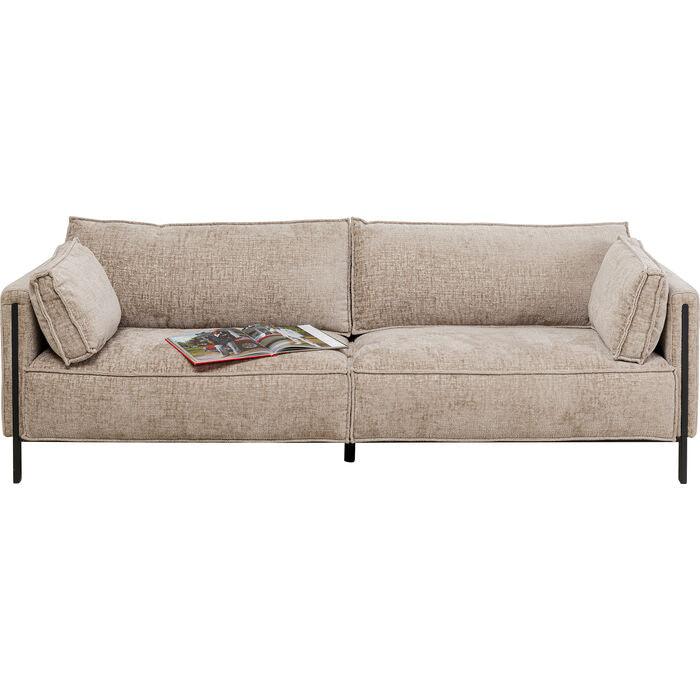 Victor Beige 3 Seater Sofa - WOO .Design