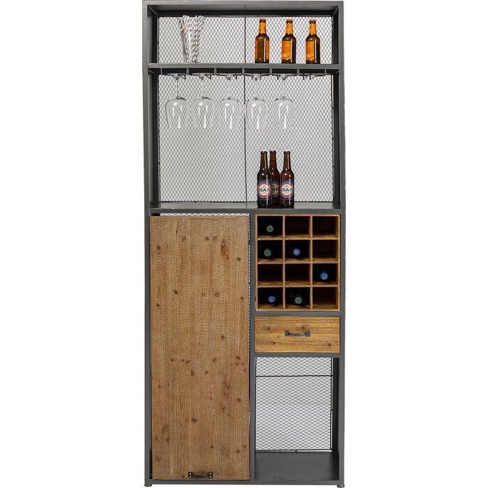 Vinoteca Industrial-Style Bar Cabinet - WOO .Design