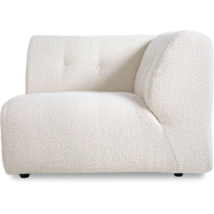 Vint Boucle Cream Couch - Element Right - WOO .Design