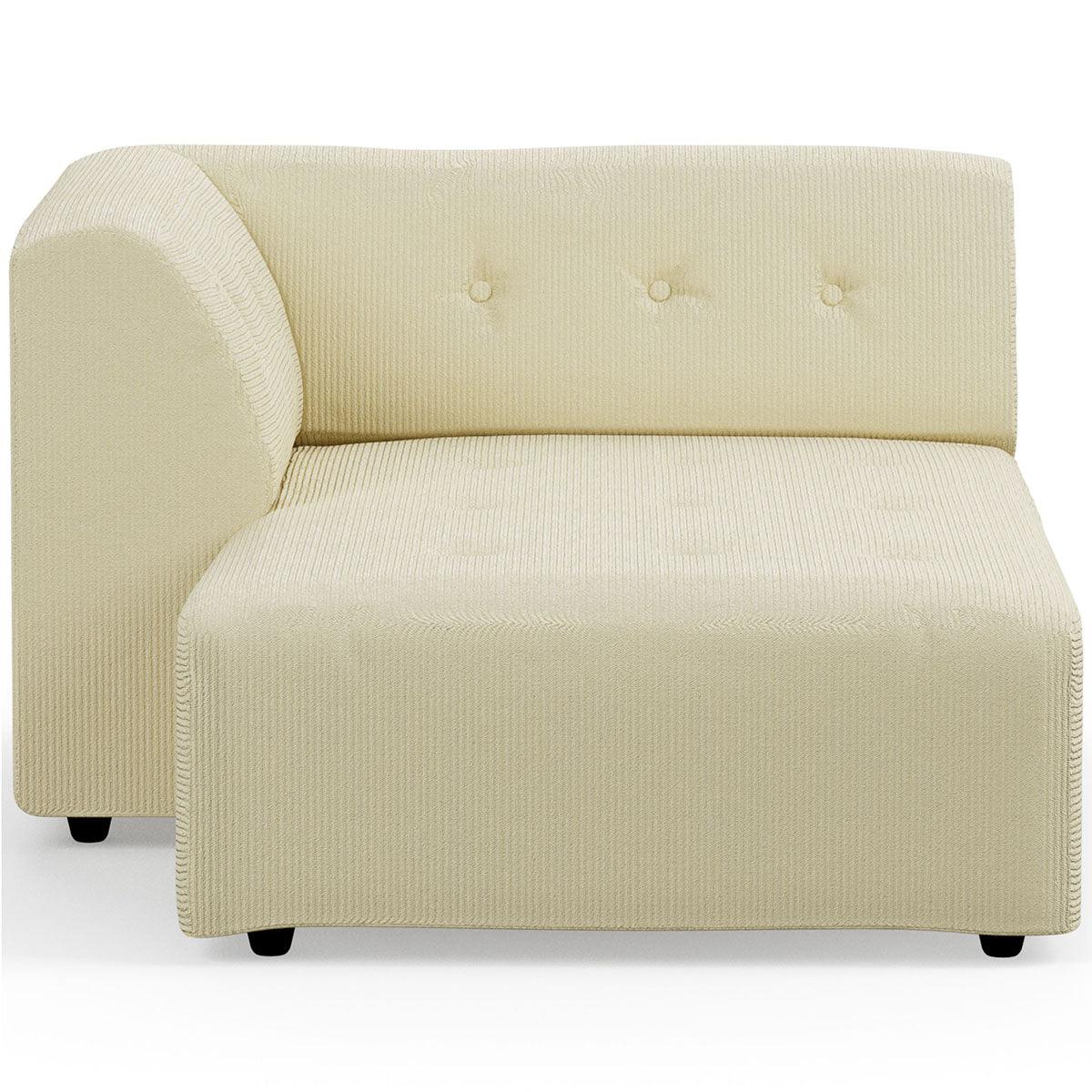 Vint Corduroy Rib Couch - Element Left Divan - WOO .Design