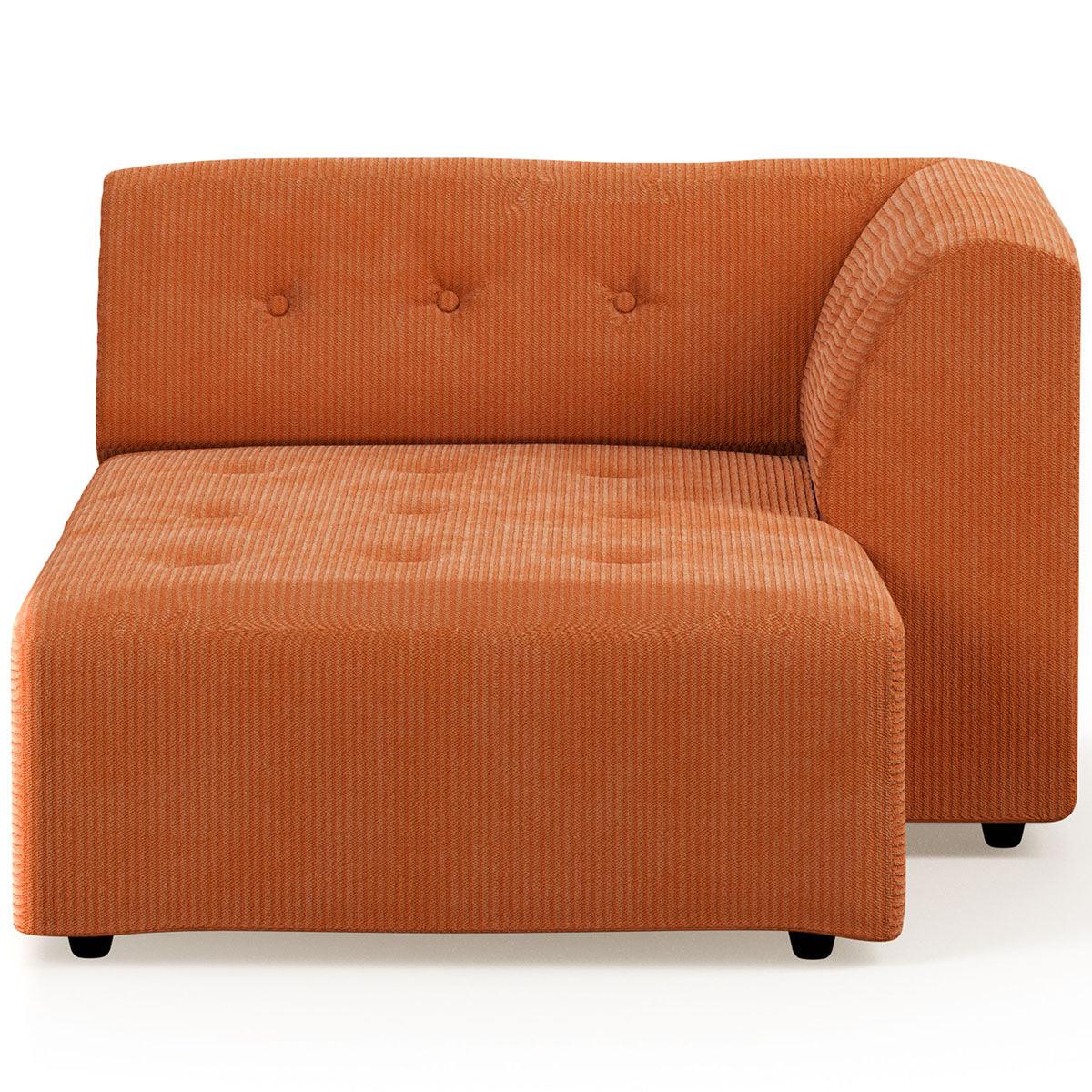 Vint Corduroy Rib Couch - Element Right Divan - WOO .Design