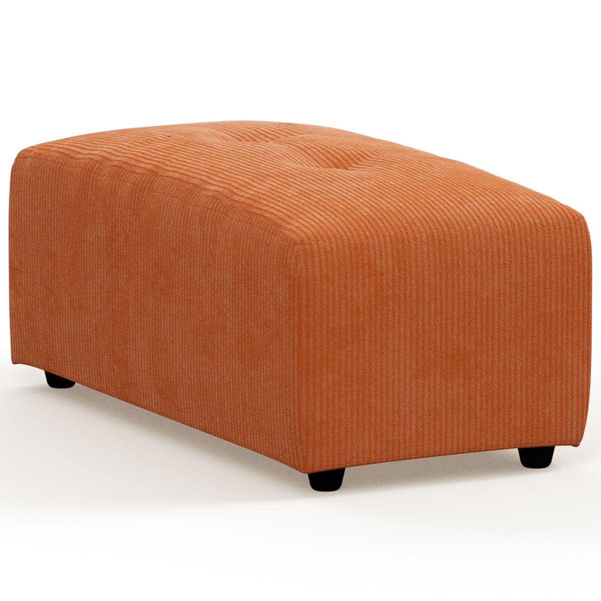 Vint Corduroy Rib Couch - Element Small Hocker - WOO .Design