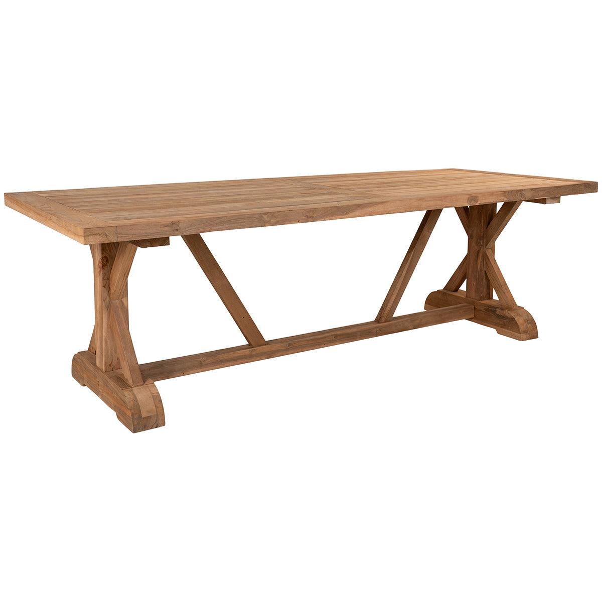 Volos Teak Wood Garden Table - WOO .Design