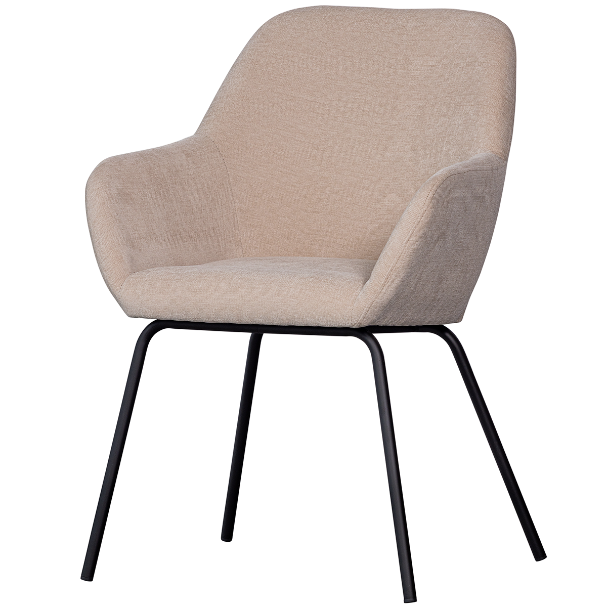 Vos Woven Fabric Dining Chair (2/Set) - WOO .Design