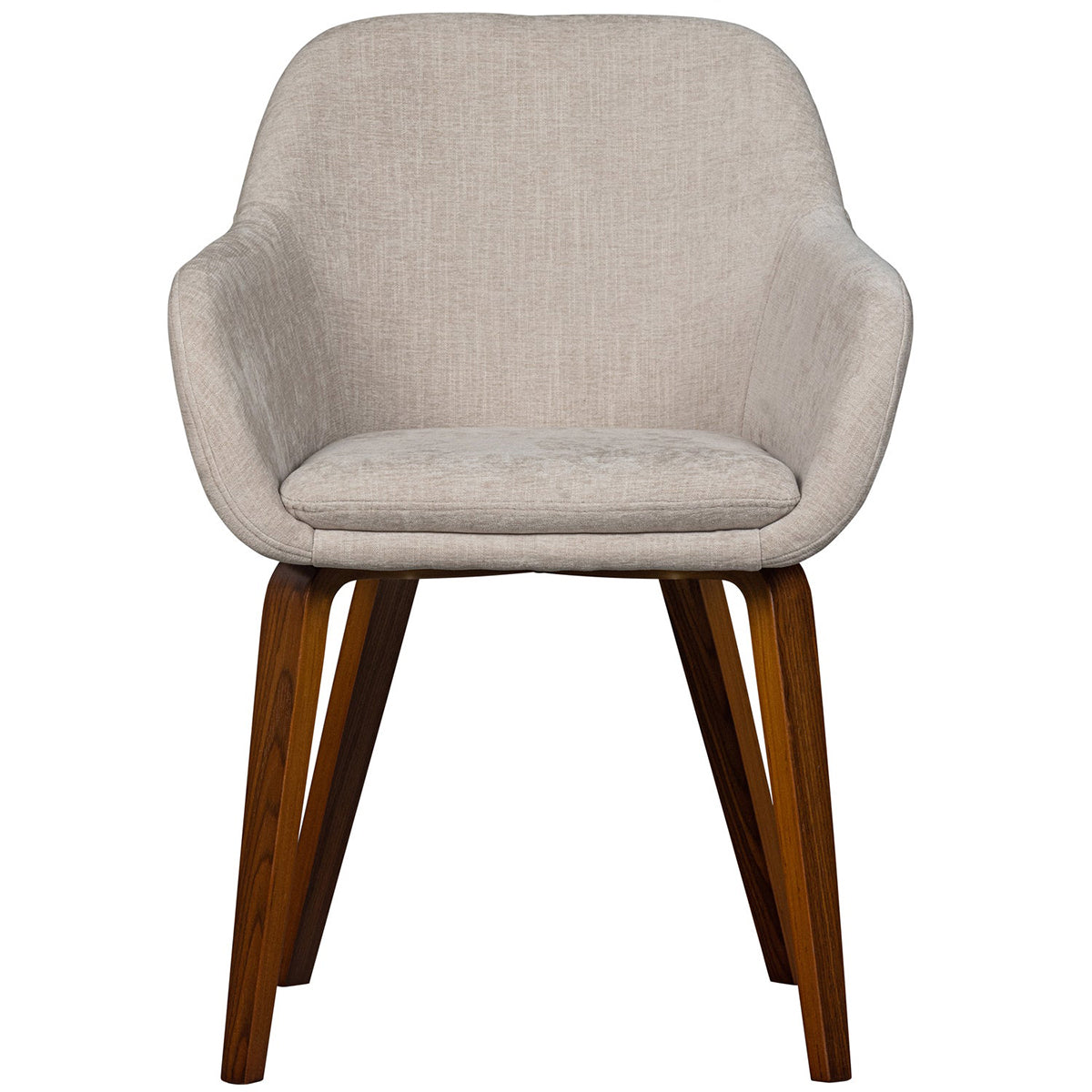 Base Sand Velvet Dining Chair