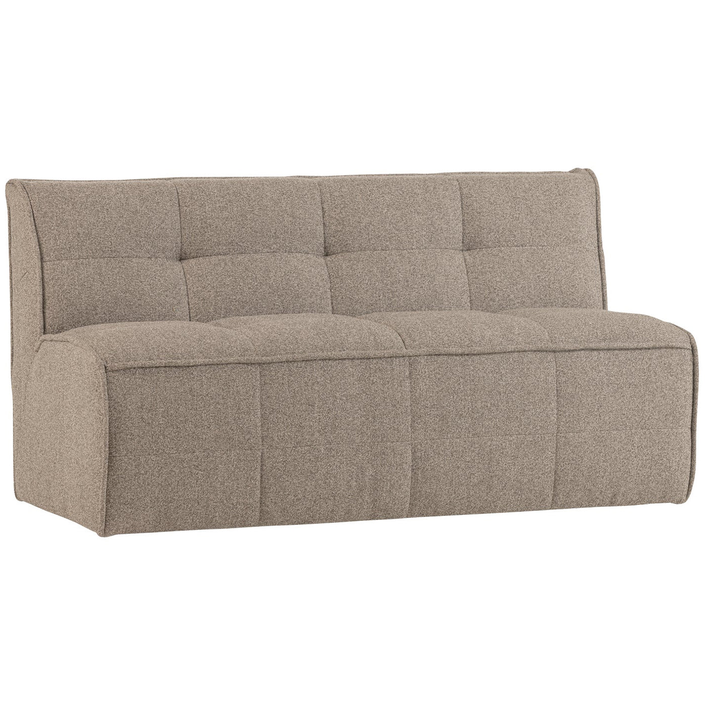 Cluster Dining Bench with Backrest