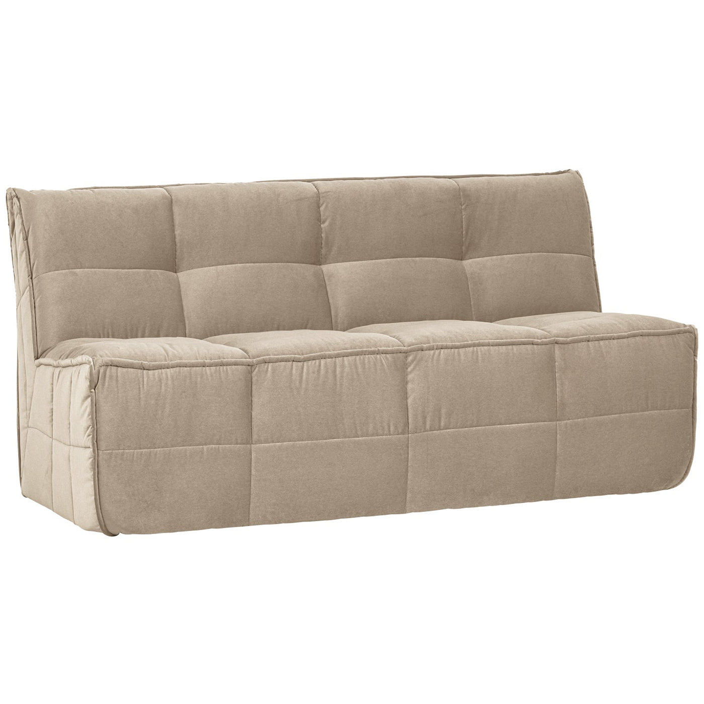 Cluster Dining Bench with Backrest