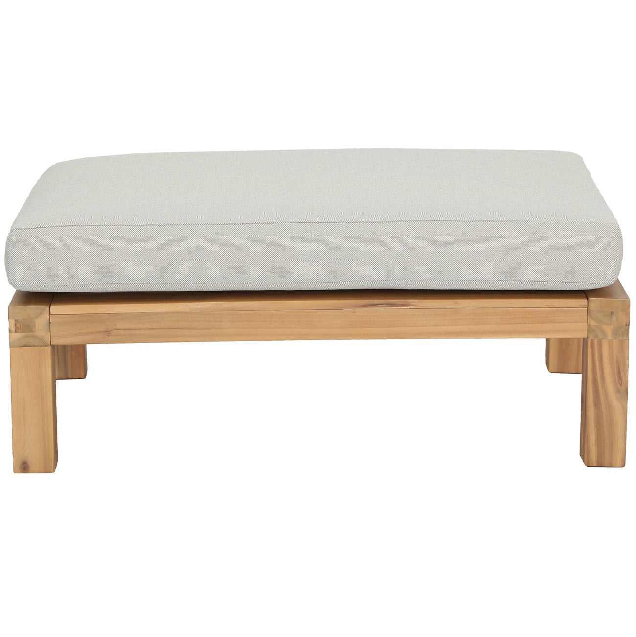 Relax Acacia Wood Footstool or Side Table