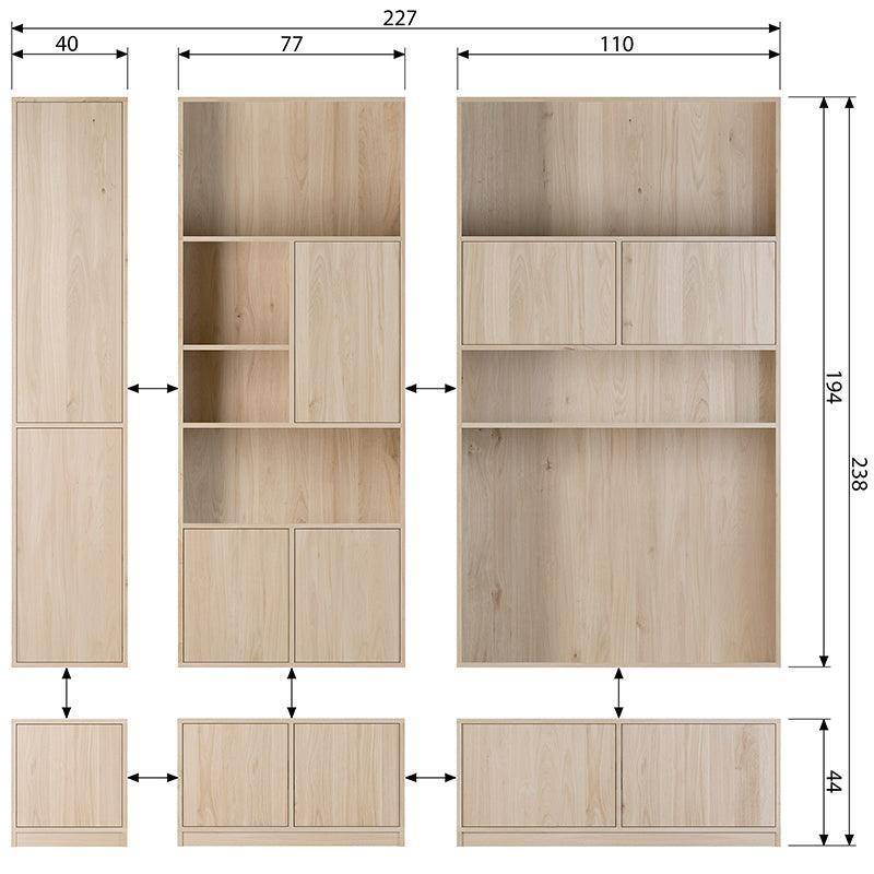 Modulair Base Cabinet 77 cm