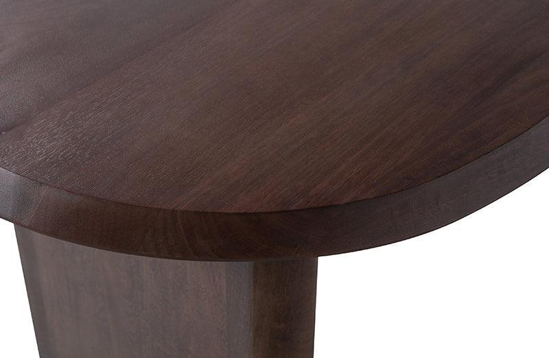 Ellips Walnut Mango Wood Dining Table