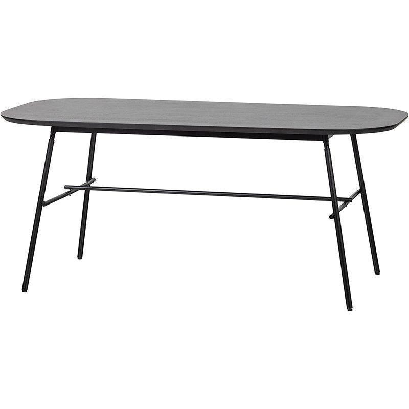 Elegance Black Mango Wood Dining Table