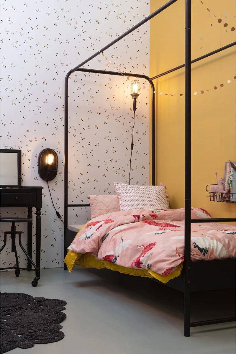 Bunk Black Metal Bed