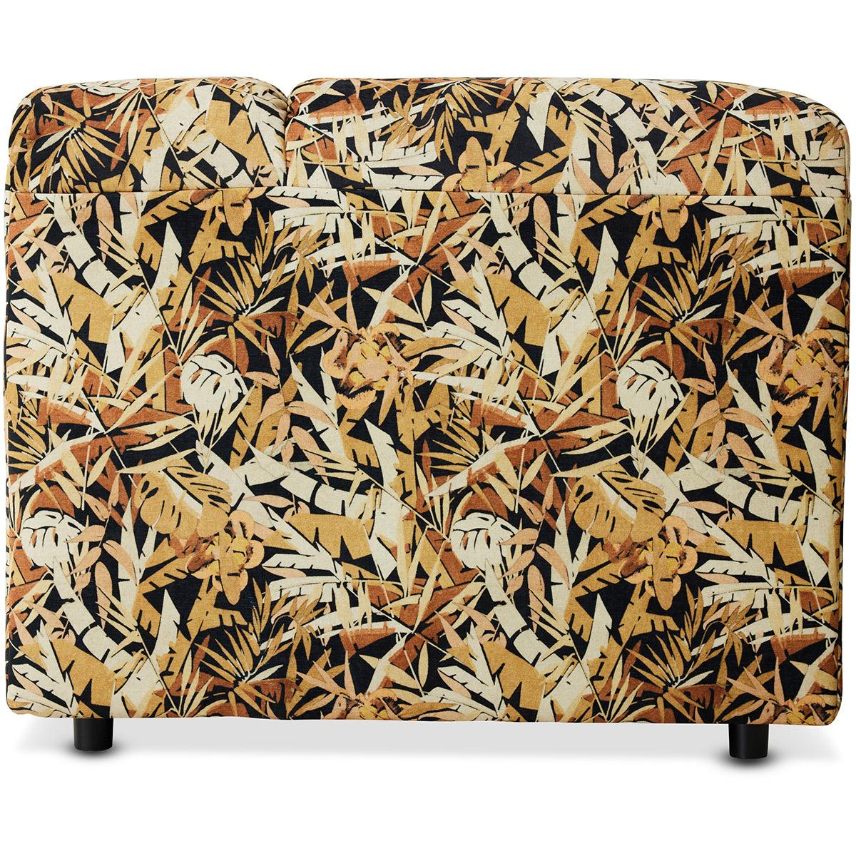 Wave Printed Hollywood Couch - Element Left High Arm - WOO .Design