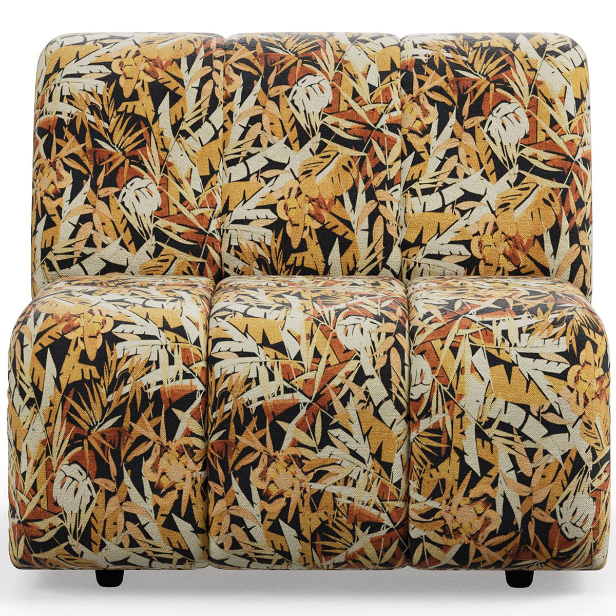 Wave Printed Hollywood Couch - Element Middle - WOO .Design