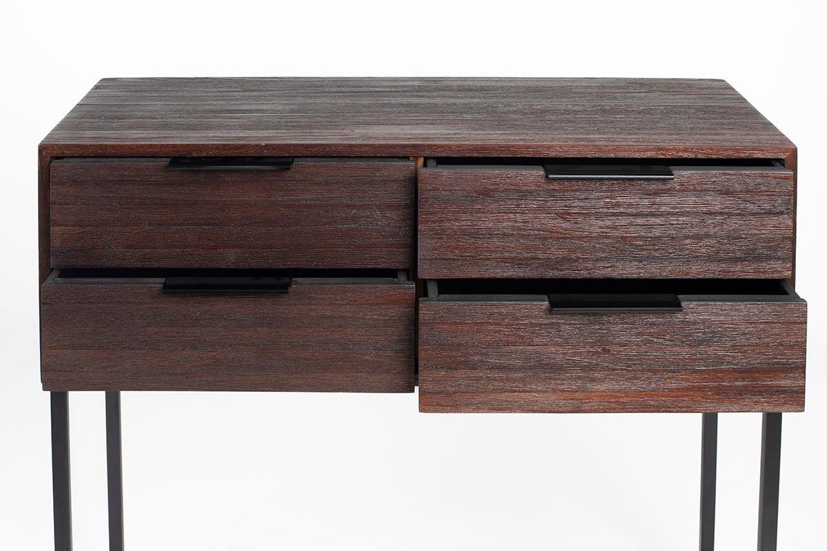 Webster Brown Teak Wood Cabinet - WOO .Design