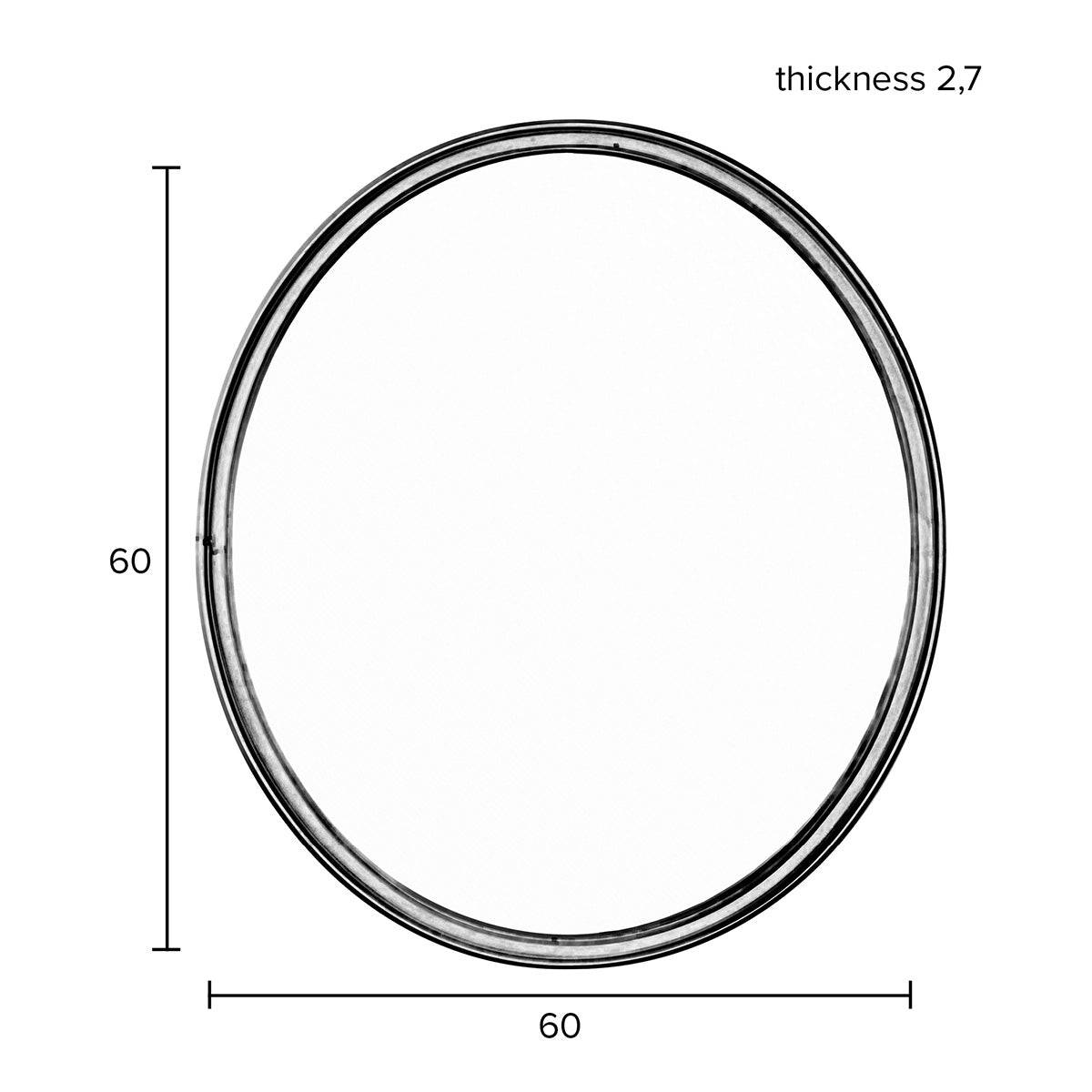 Matz Round Mirror