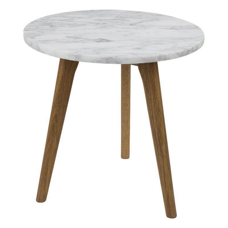 White Stone Side Table - WOO .Design