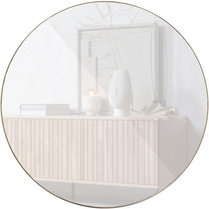 Doutzen Metal Round Mirror