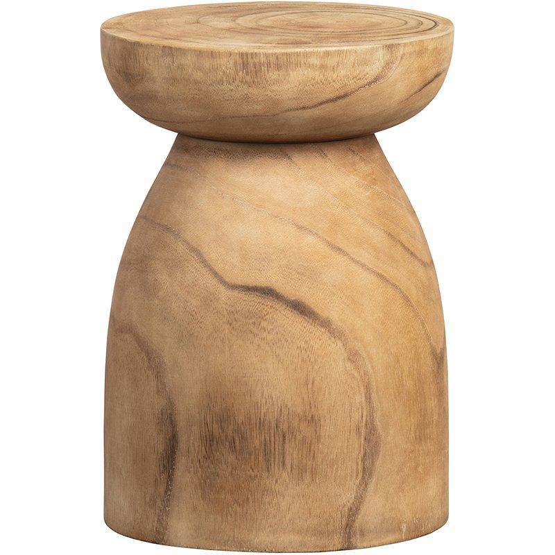 Bink Natural Wood Stool