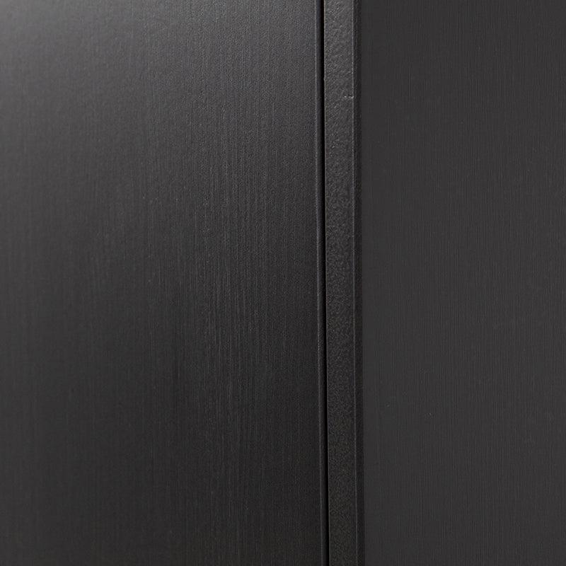 Teun Black Storage Cabinet