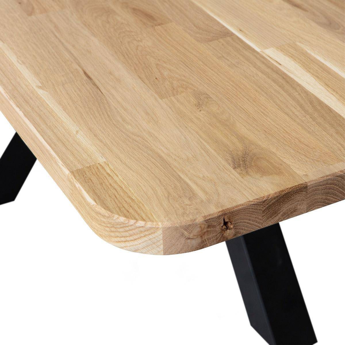 Combi Tablo Oak Zeeland Legs Dining Table