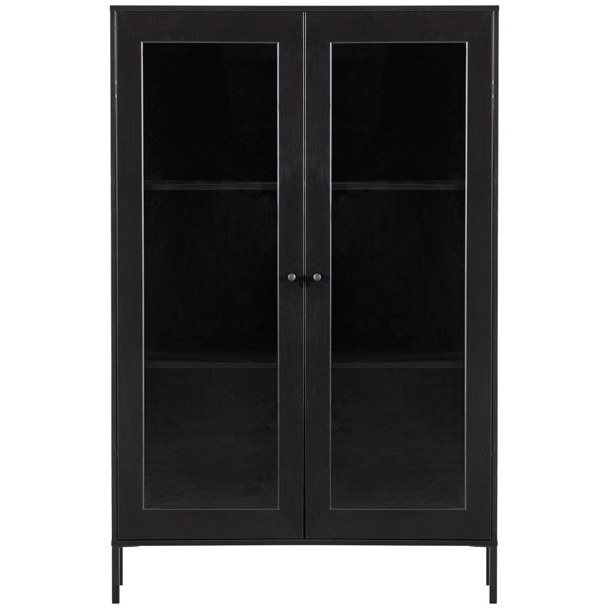 Xam Black Pine Display Cabinet - WOO .Design