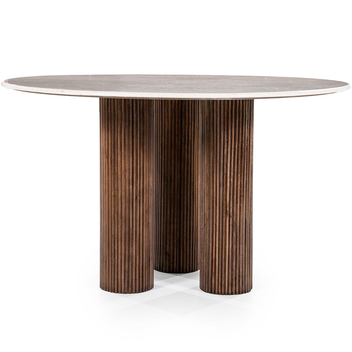 Xavi Marble/Wood Dining Table - WOO .Design