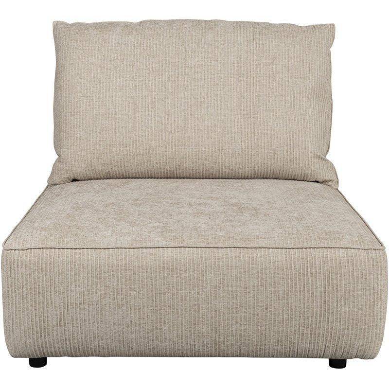 Hunter Sand with Back 1.5 Seater Element Sofa