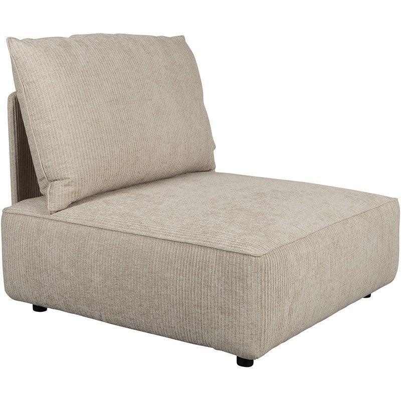 Hunter Sand with Back 1.5 Seater Element Sofa