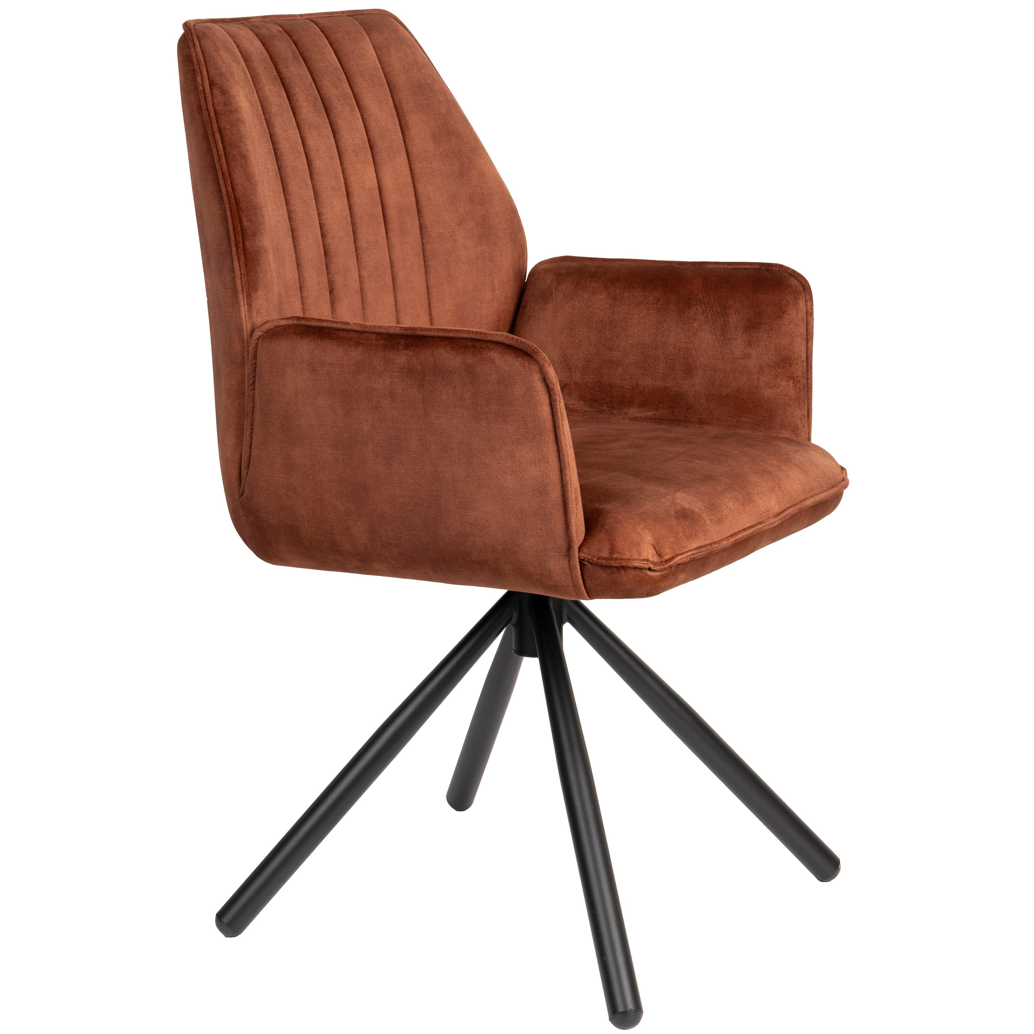 Jamie Velvet Armchair (2/Set) - WOO .Design