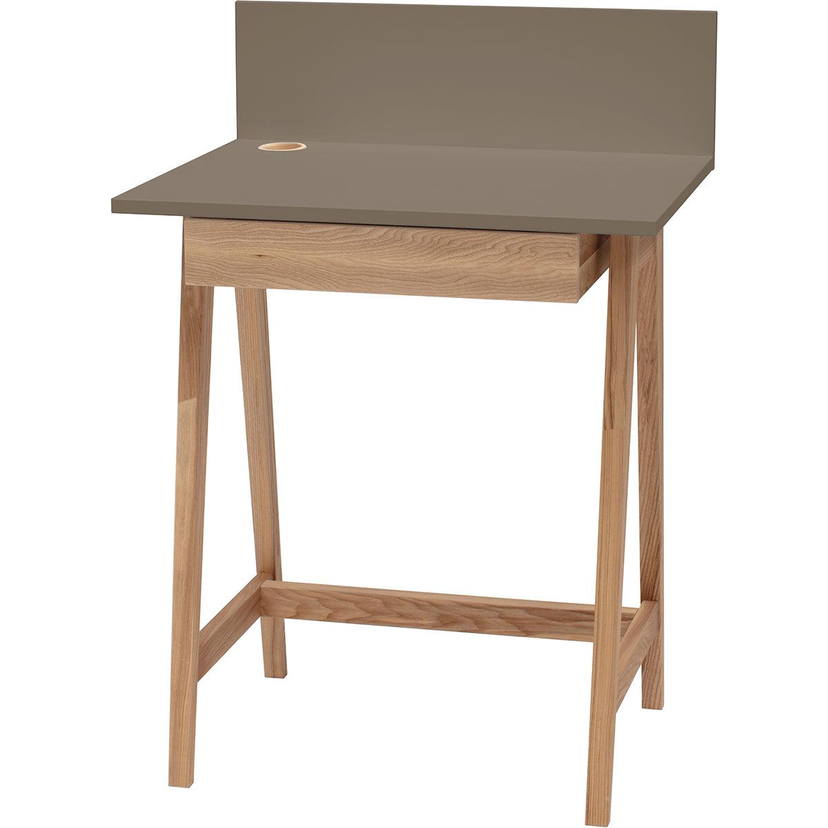 Luka Writing Desk with Drawer - WOO .Design