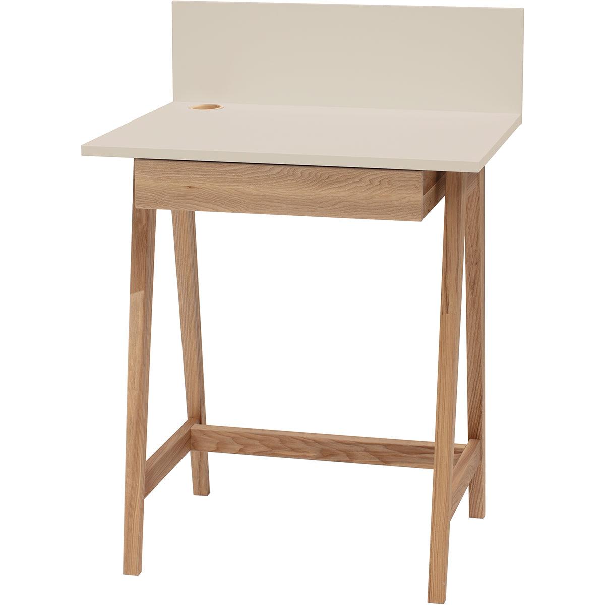 Luka Writing Desk with Drawer - WOO .Design