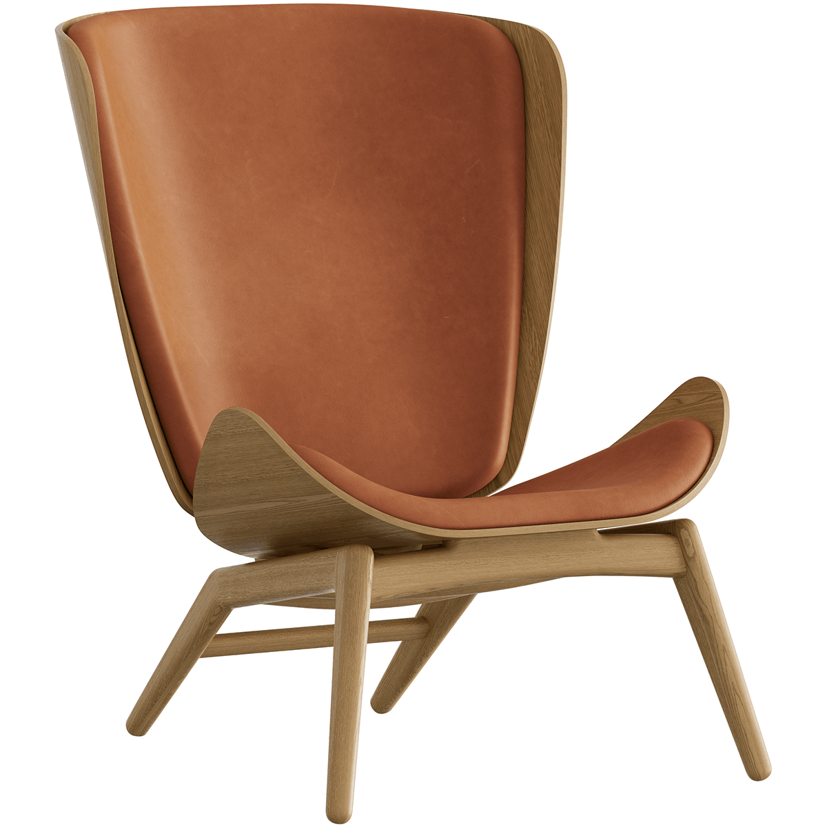 The Reader Rust Dunes Wing Chair - WOO .Design