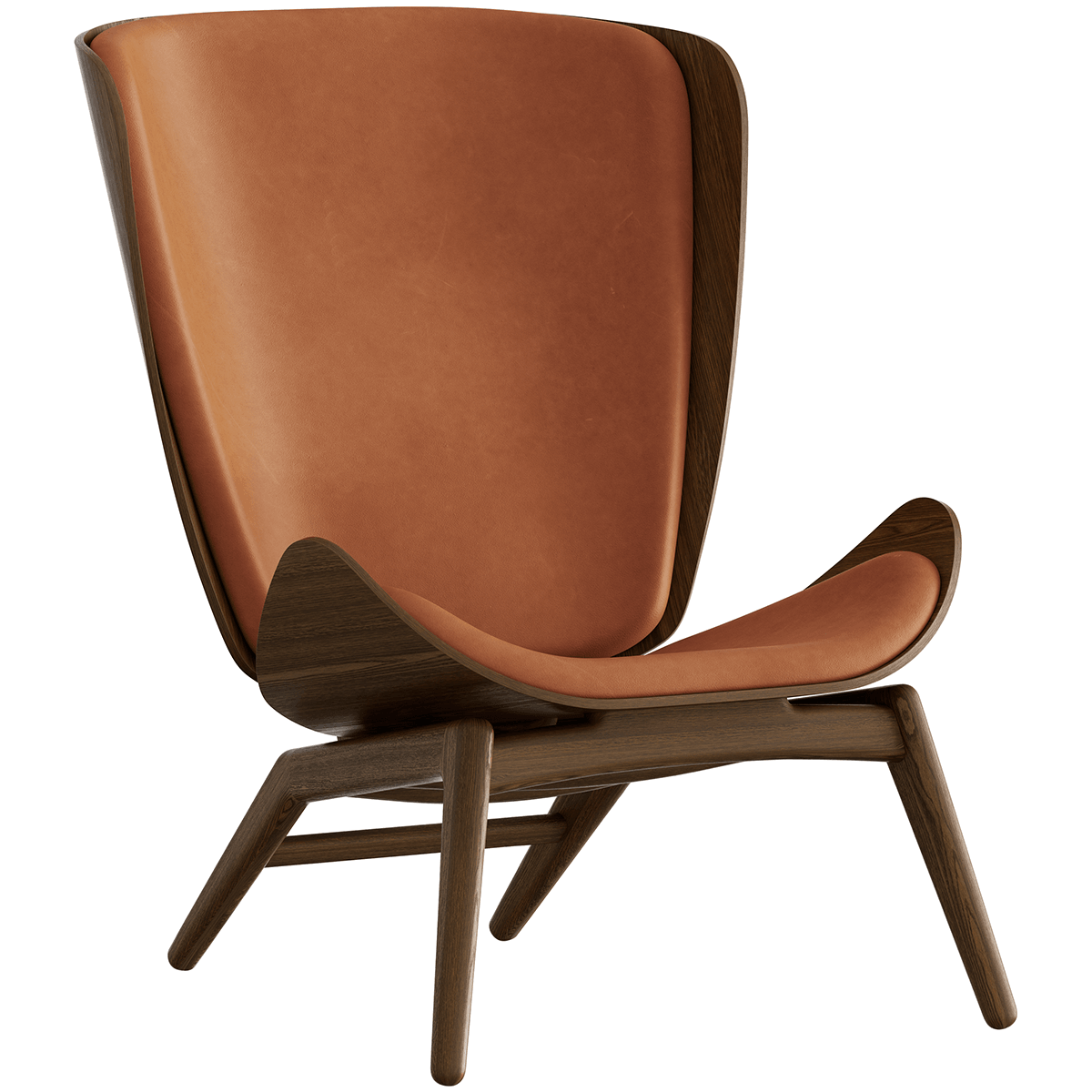 The Reader Rust Dunes Wing Chair - WOO .Design